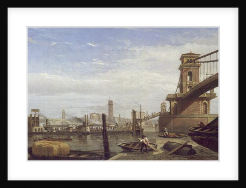 Hungerford Pier, c.1850 by English School