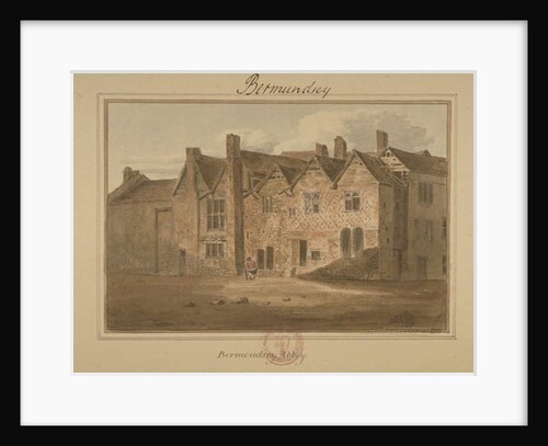 Abbey of St Saviour, Bermondsey, 1809 by English School