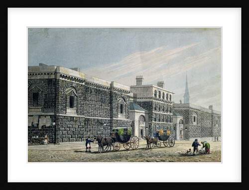 West View of Newgate, c.1810 by George Shepherd