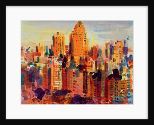 Upper Manhattan, 2000 by Peter Graham