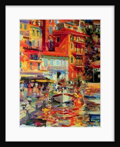 Reflections, Villefranche, 2002 by Peter Graham
