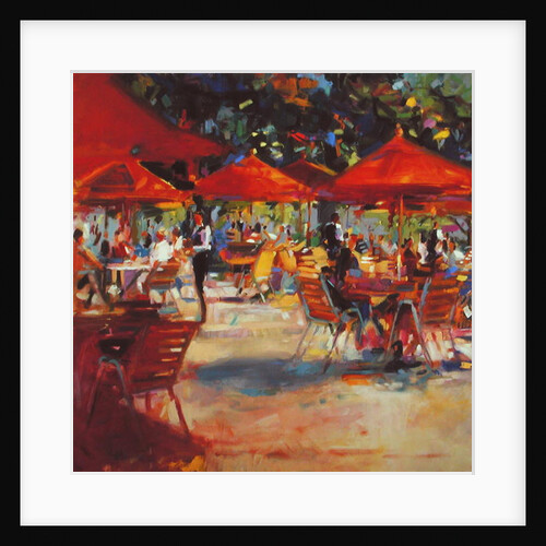 Le Cafe du Jardin by Peter Graham