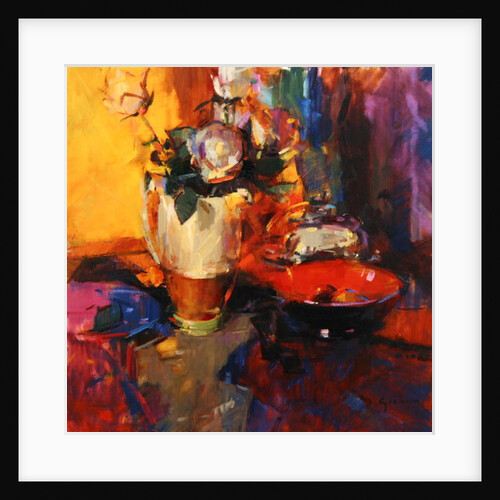 Clarice Cliff Rose Table by Peter Graham