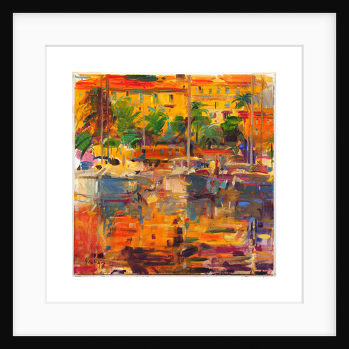 Cote d'Azur Reflections by Peter Graham