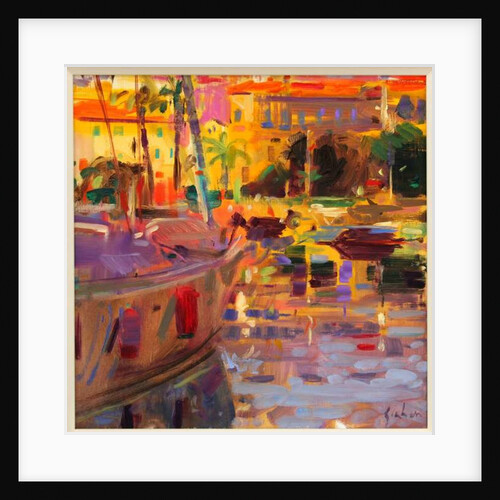 Southern French Port by Peter Graham