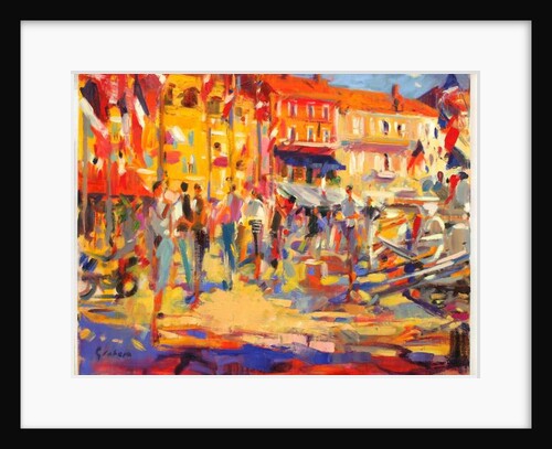 St. Tropez Promenade by Peter Graham