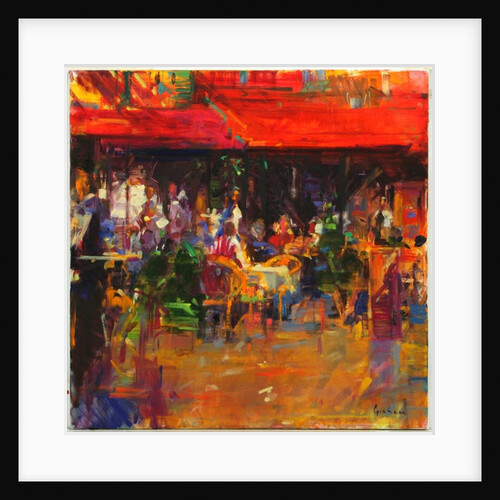 Table at Villefranche by Peter Graham