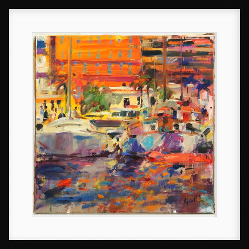 The Riviera at Menton by Peter Graham