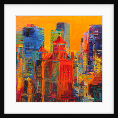 Midtown Manhattan from The Waldorf by Peter Graham
