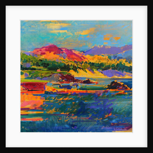 Pebble Beach towards Carmel by Peter Graham