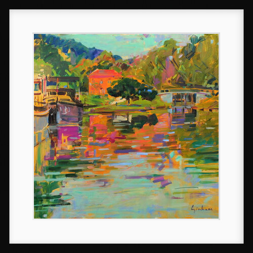 Pont d'Ouche, Burgundy by Peter Graham