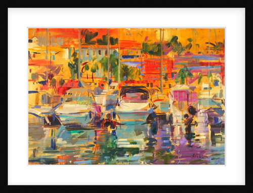 Riviera Harbour Sun by Peter Graham