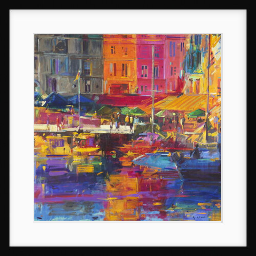 Honfleur Harbour, 2011 by Peter Graham