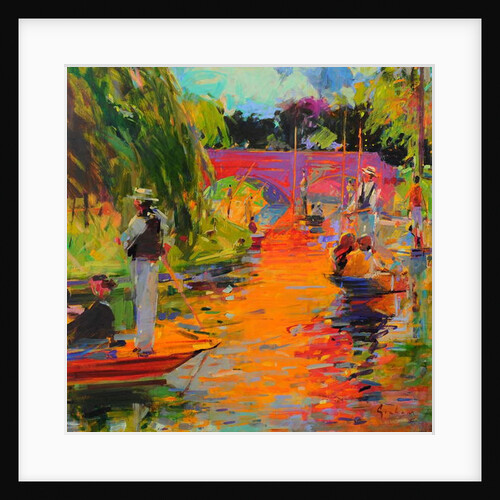 A Day on the River Cam by Peter Graham