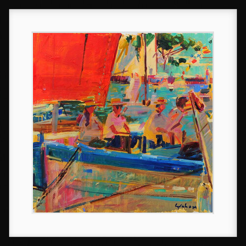 Shimmering Sea, Saint-Tropez by Peter Graham