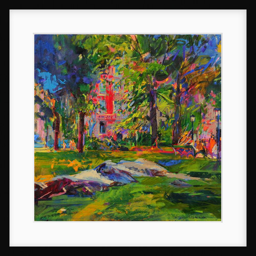 Cedar Hill, Central Park by Peter Graham