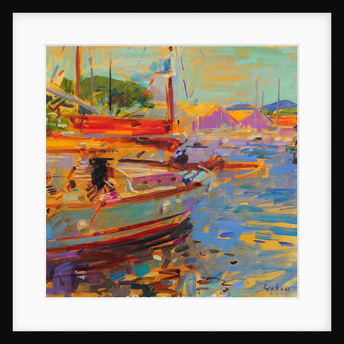 On Deck, Saint-Tropez by Peter Graham