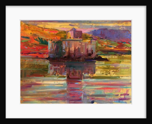 Castlebay, Barra, 2012 by Peter Graham