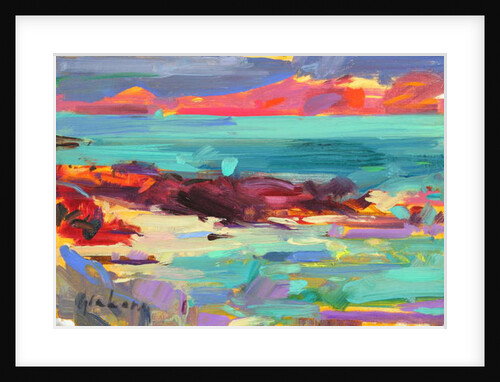 On the Shore, Iona, 2012 by Peter Graham