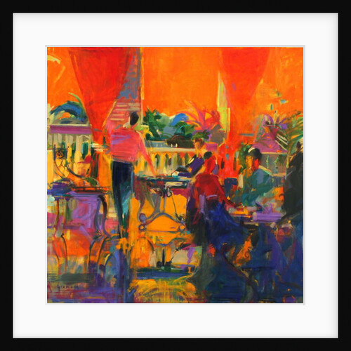 Courtyard Cafe, Tunis by Peter Graham