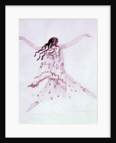 Costume design for the ballet 'Daphnis et Chloe' by Ravel, c.1921 by Leon Bakst