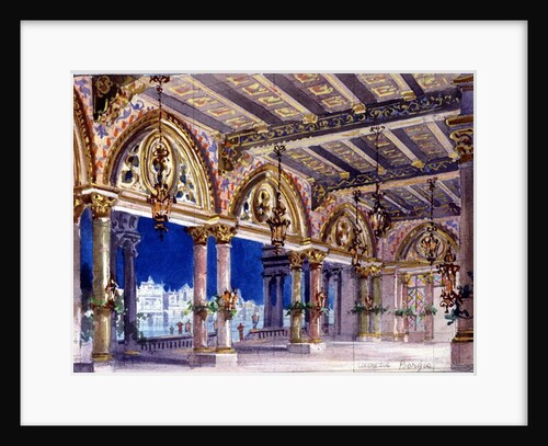 Set design for the opera 'Lucrezia Borgia' by Gaetano Donizetti, Milan, 1833 by Italian School