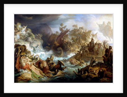 Allegory of the Battle of Salamis, 1858 by Wilhelm von Kaulbach