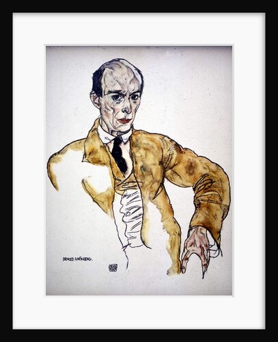 Arnold Schoenberg, 1917 by Egon Schiele