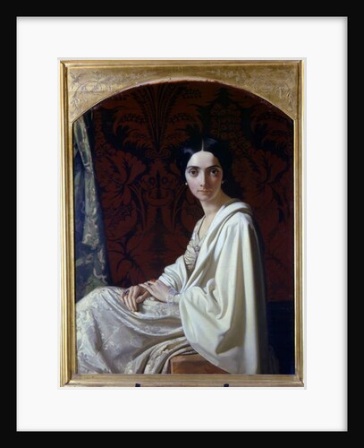 Marquise Cristina Trivulzio, Princess of Belgiojoso, 19th century by Henri Lehmann