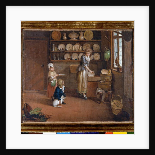 A Bourgeois Kitchen by Georg Anton Urlaub