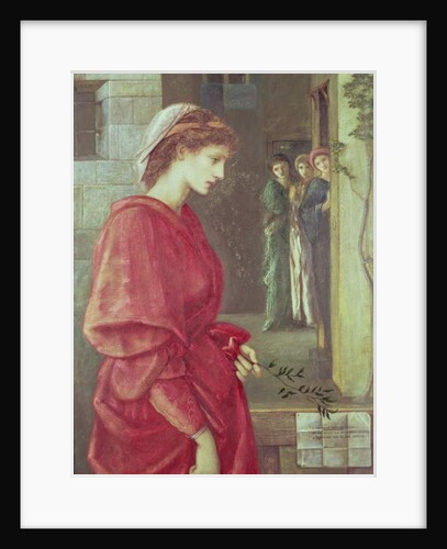Beatrice, 1870 by Edward Coley Burne-Jones