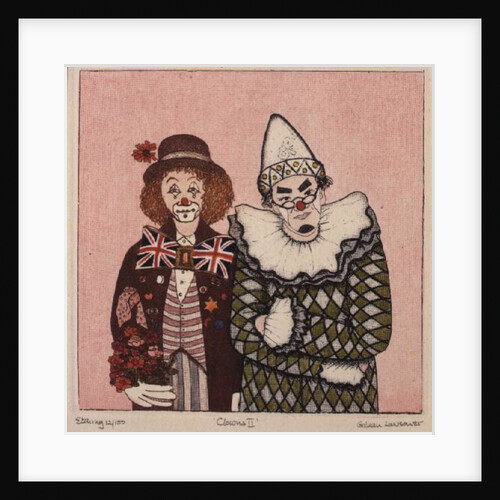 Clowns II by Gillian Lawson