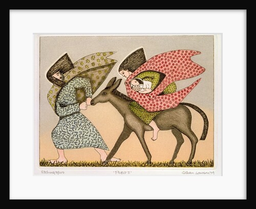 Flight into Egypt I, 1979 by Gillian Lawson