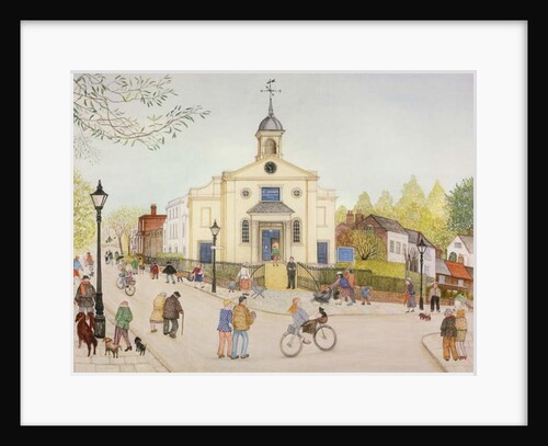St John's, Downshire Hill, Hampstead, 2002 by Gillian Lawson