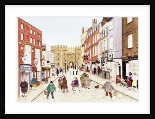 Windsor Castle, 1989 by Gillian Lawson