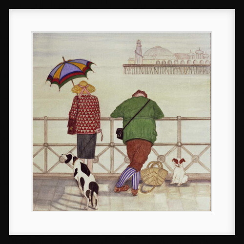 Brighton Pier, 1986 by Gillian Lawson