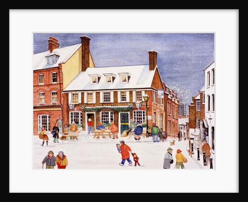 The White Bear, Hampstead, 1990 by Gillian Lawson