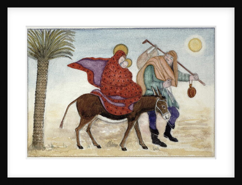 Flight Into Egypt III by Gillian Lawson