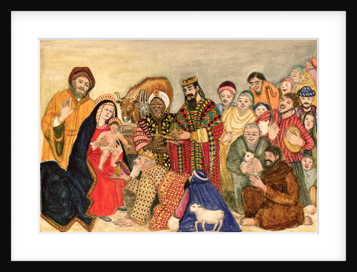 Nativity Scene by Gillian Lawson