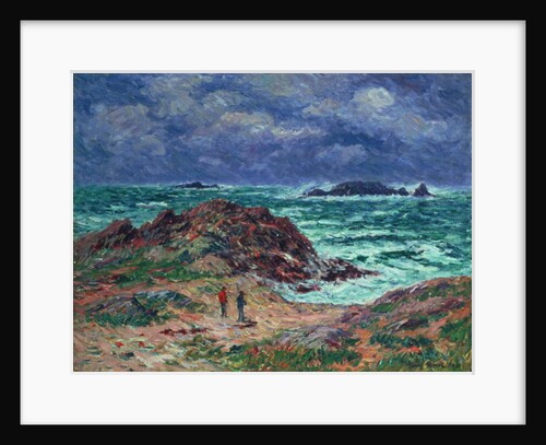 A Squall, Finistere, 1911 by Henry Moret