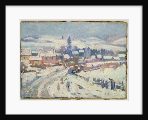 Village under Snow, 1906 by Theodore Earl Butler
