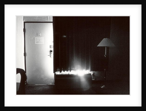 Motel Bedroom, IL, 2006 by James Galloway