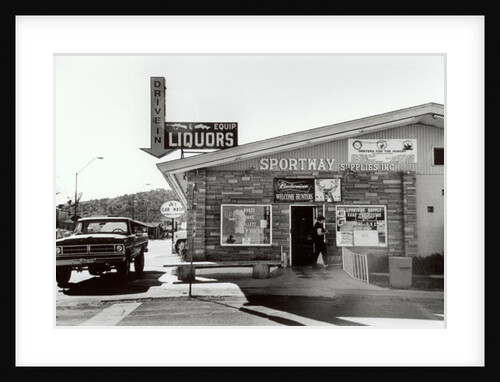 Gun and Liquors, Arizona, 2006 by James Galloway