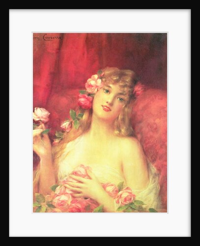 Woman with a Rose by Leon Francois Comerre