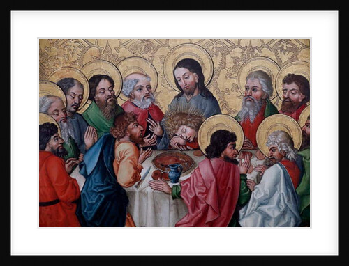 The Last supper, detail by Anonymous