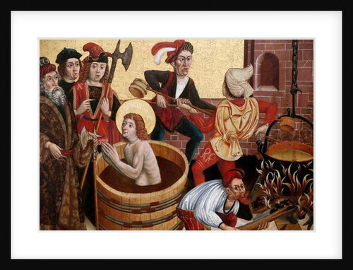 Martyrdom of St John by Martin Schongauer