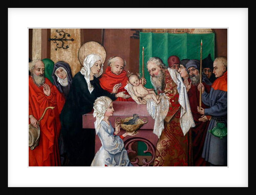 Presentation of Jesus at the Temple by Martin Schongauer