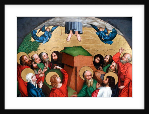 The Feast of the Ascension of Jesus Christ by Martin Schongauer
