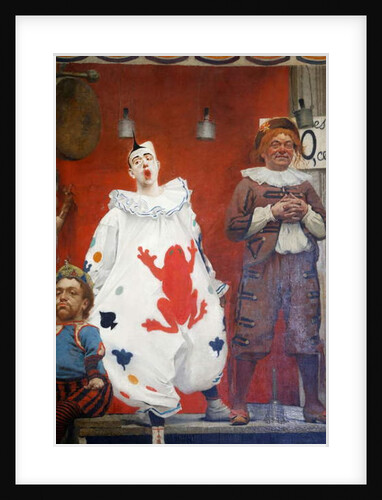 The acrobats, detail, 1888 by Fernand Pelez