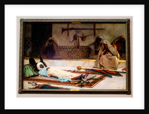 Day of the funeral, Morocco, 1889 by Benjamin Constant